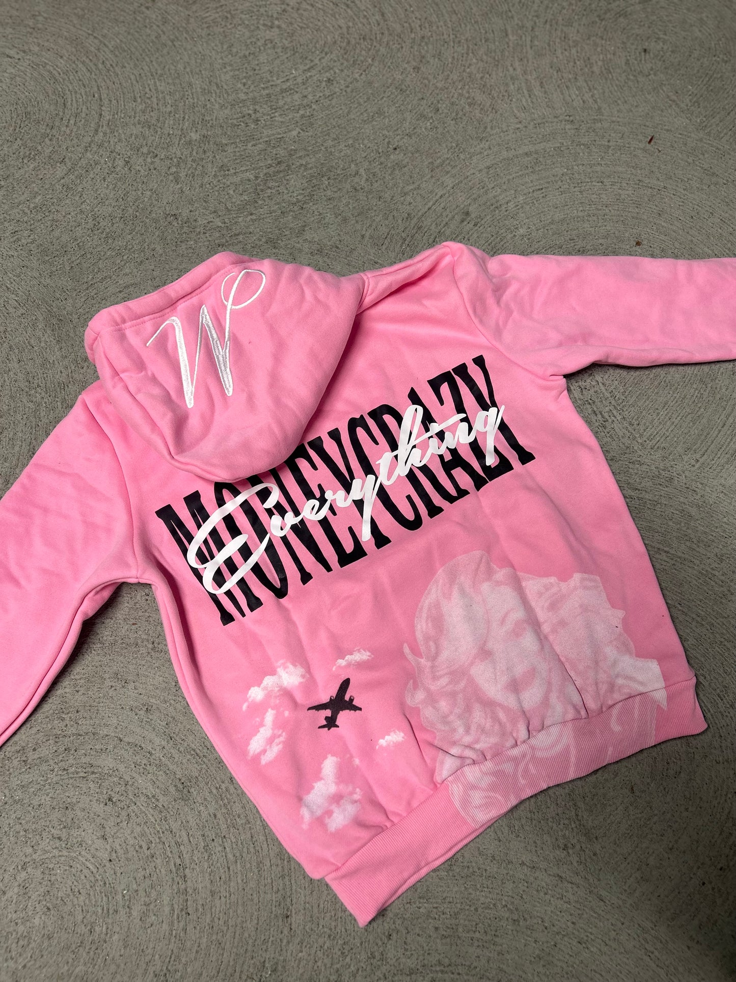 Pink Moneycrazy Sweatsuit Top & Bottom